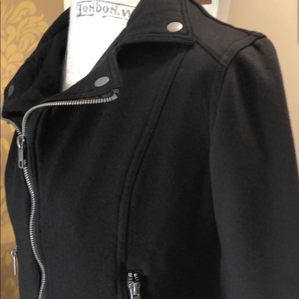 NWOT Style  & Co Women’s Petite Black Jacket Sz PM - Picture 3 of 14